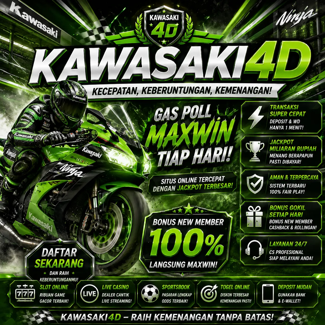 Kawasaki4D Banner
